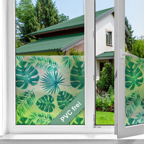 Fensterfolie static Eco Line Tropicano